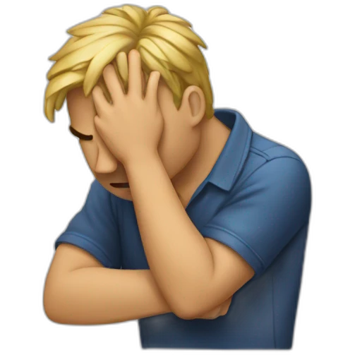 Facepalm emoji