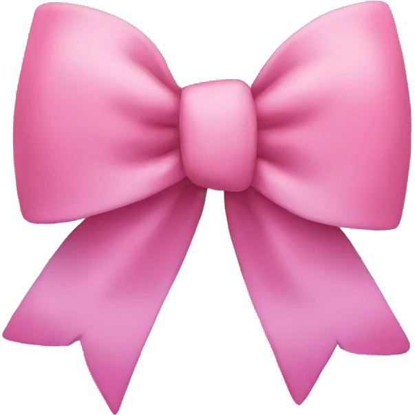 cute bow emoji
