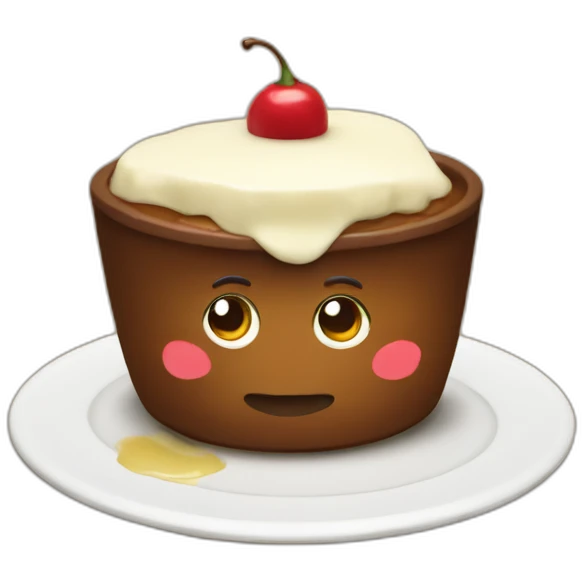 Pudding emoji