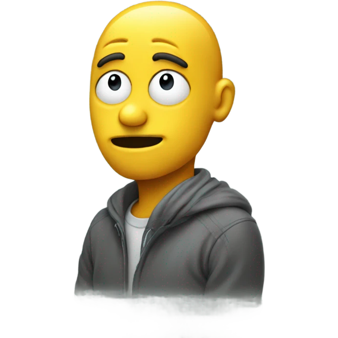 smiley thinker emoji