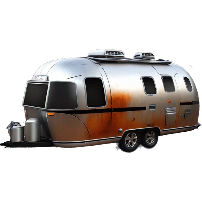 Darth Vader airstream rc caravan rusted  emoji