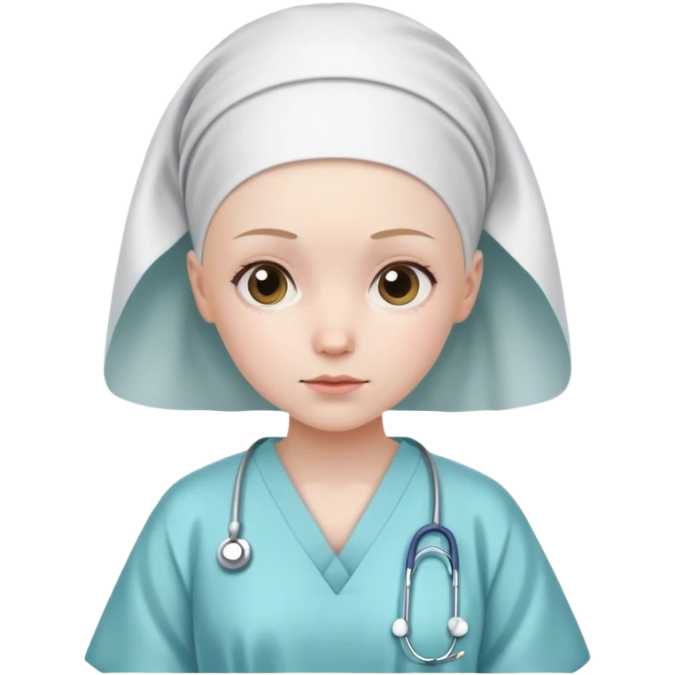 Girl with cancer emoji