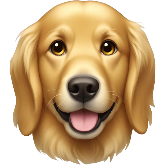 golden retriever  emoji