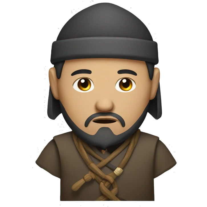 sad mongol trader emoji