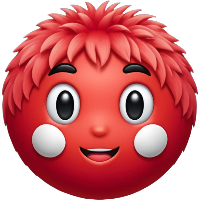 fuzz red emoji