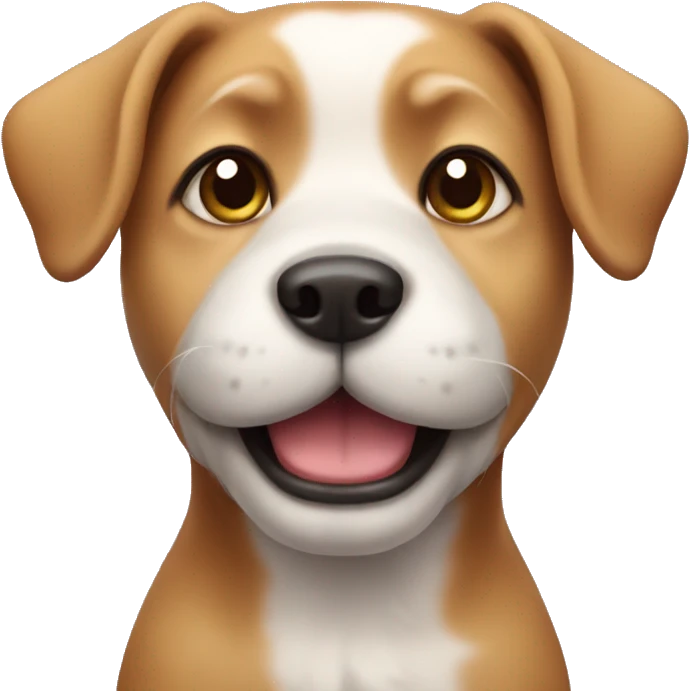 Cute dog emoji