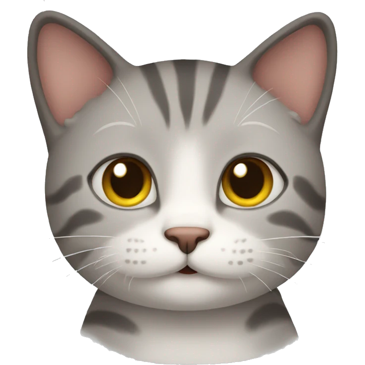 Happy cat emoji