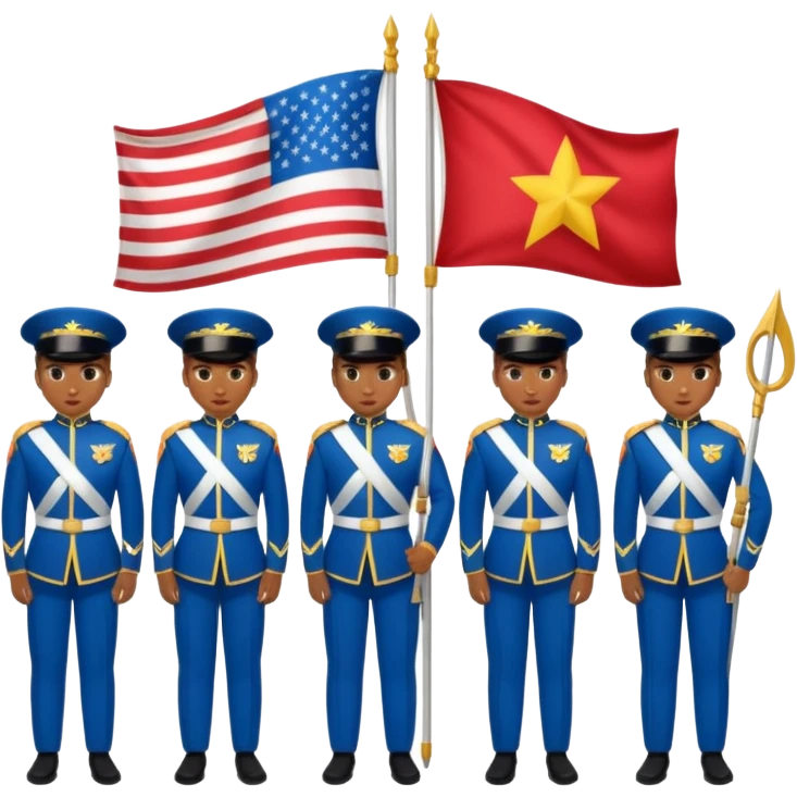 color guard emoji