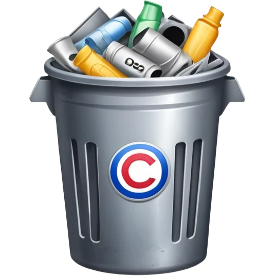 Clippers in the trash emoji