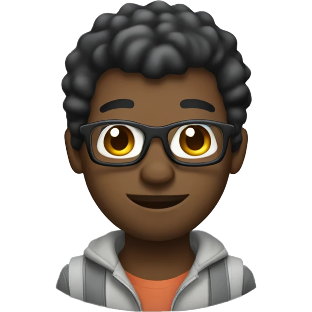 Golang Developer afroamerican emoji