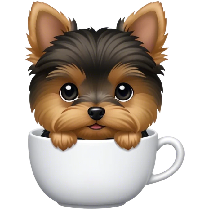 Teacup Yorkie emoji