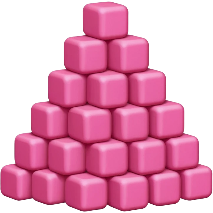 Pink 💩 realistic emoji