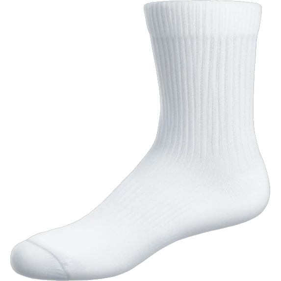 White Nike socks  emoji