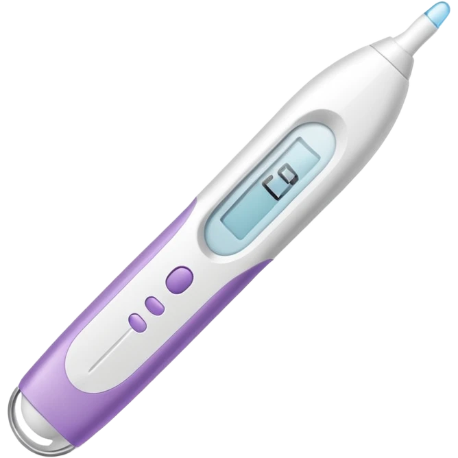 Pregnancy test emoji