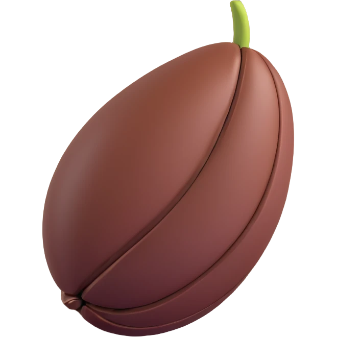 Какао боб emoji