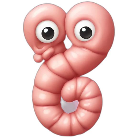small and large intestine emoji