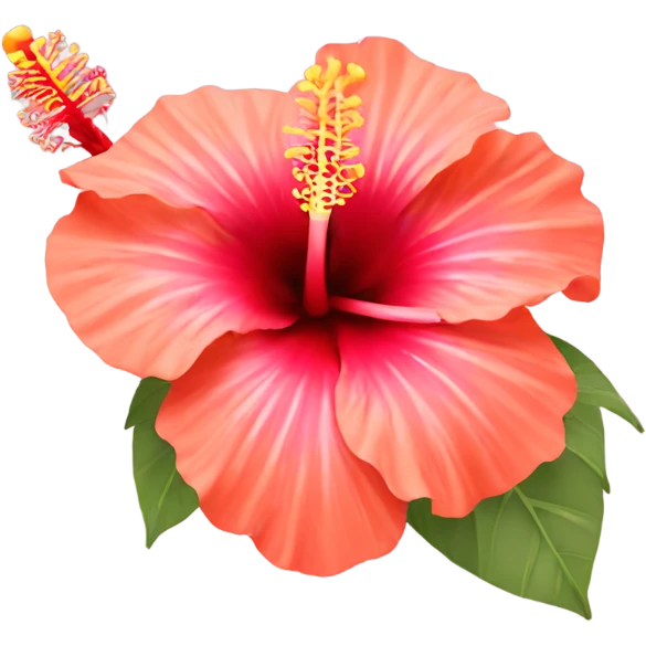 hibiscus emoji