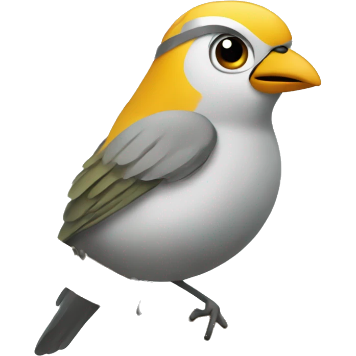 verdin bird cartoon emoji