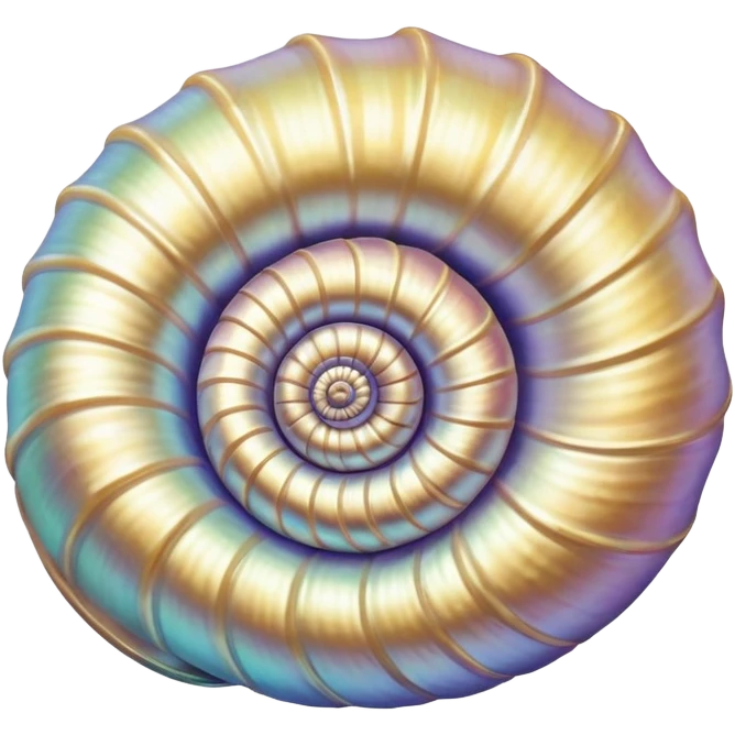 Spiral shell emoji