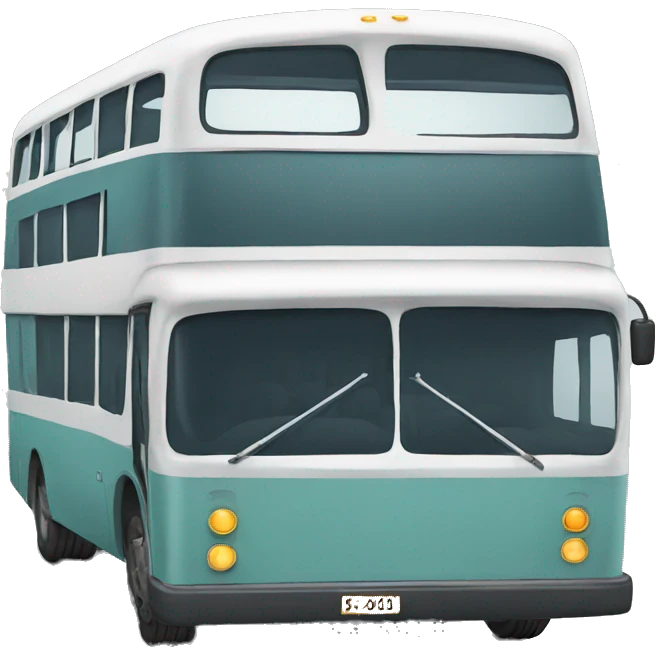 bus à impérial  emoji