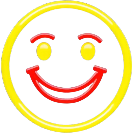 Neon aesthetic emoji