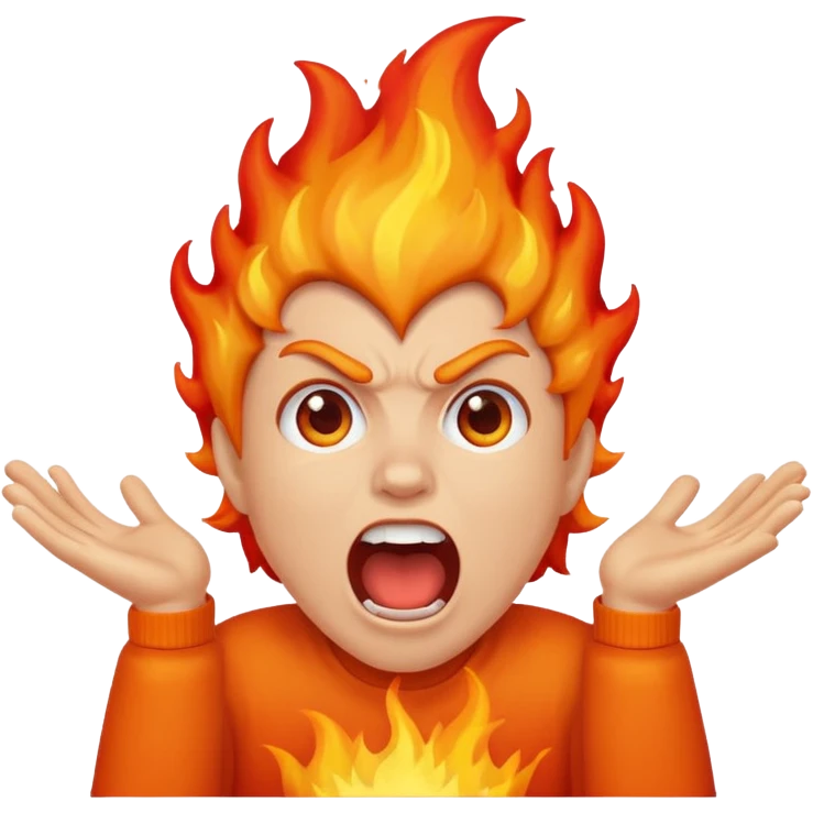 Combine these 2 emojis 🗣️🔥 emoji