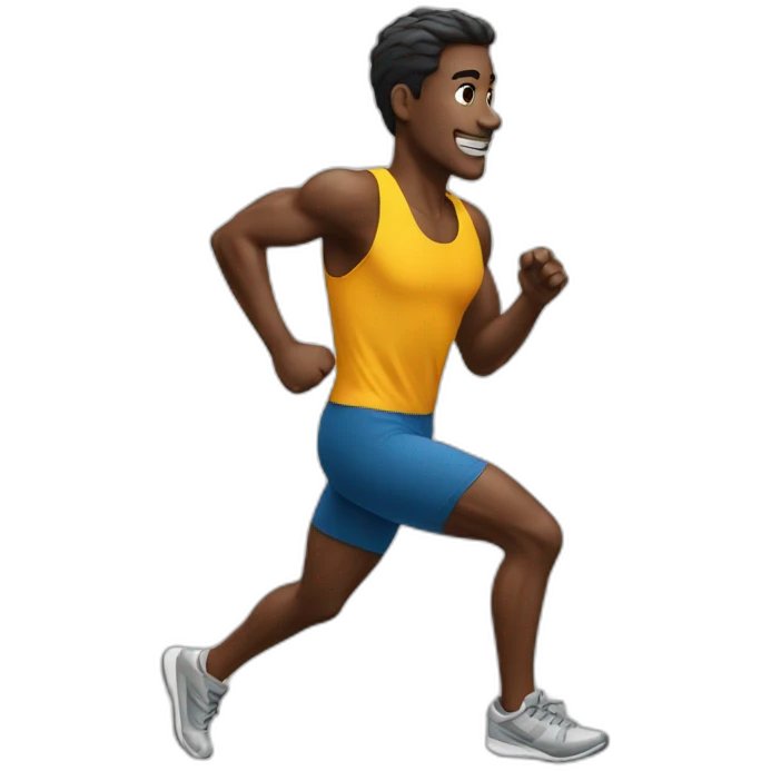 Man Runner emoji