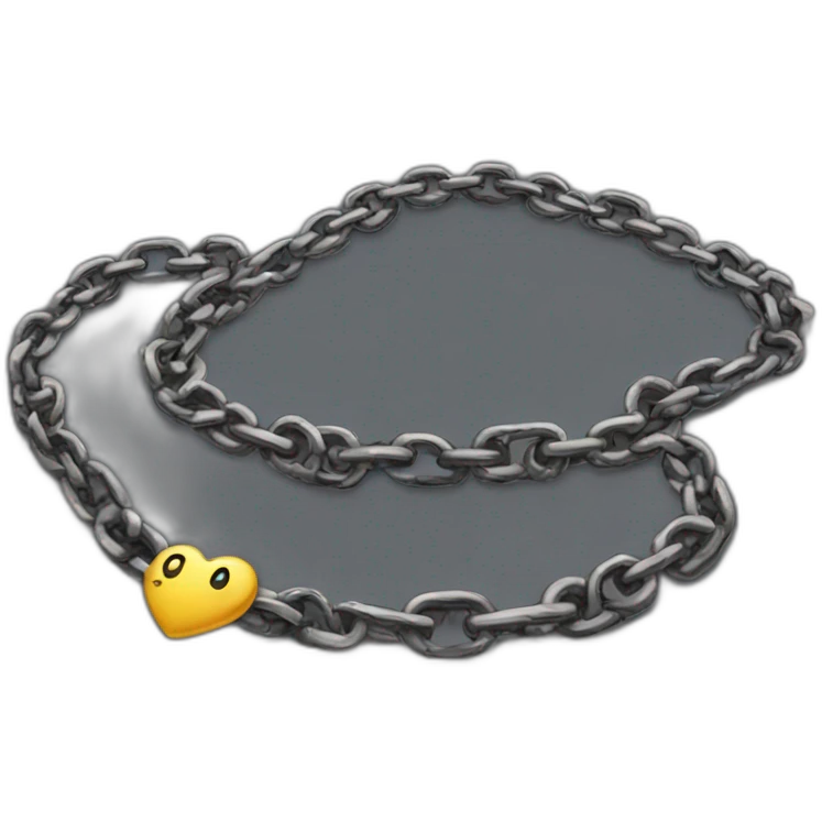 chaos love dark bridge chain emoji