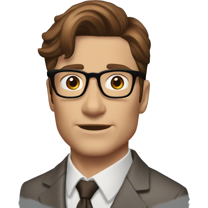 Garry Hart kingsman brown hair without one eye emoji