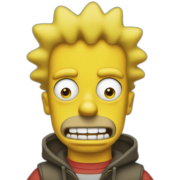 Bart Simpson emoji