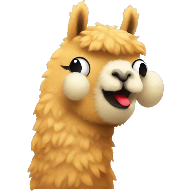 Alpaca pac man emoji
