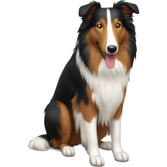 Rouge collie emoji