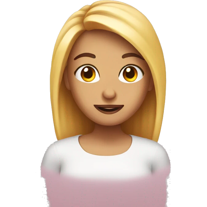 Create a classic emoji that is super cute and has nails on emoji