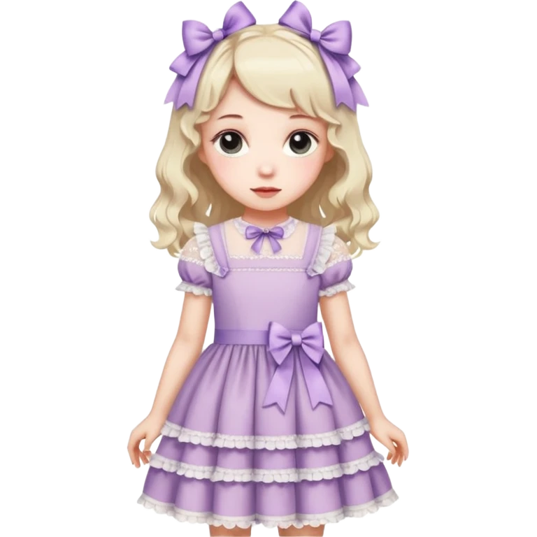 Девочки в стили Лолита emoji