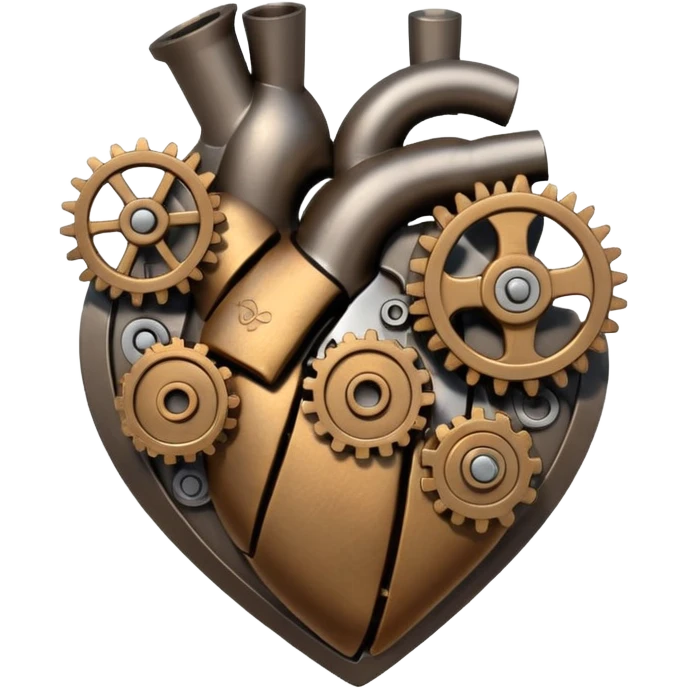 iron mechanical heart emoji