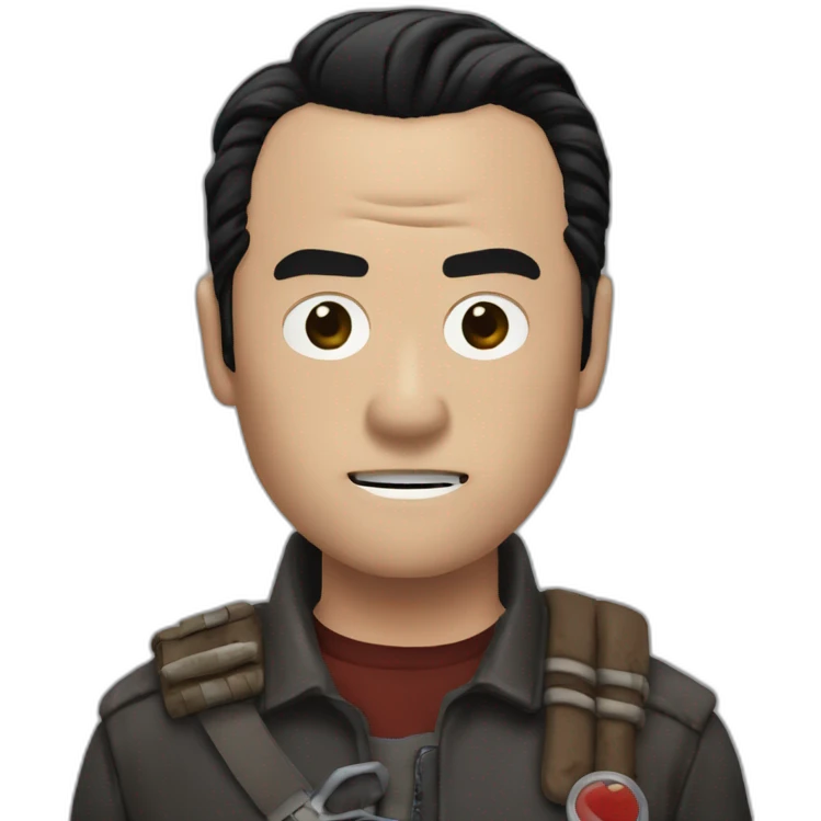 Negan smith tuant glenn rhee emoji