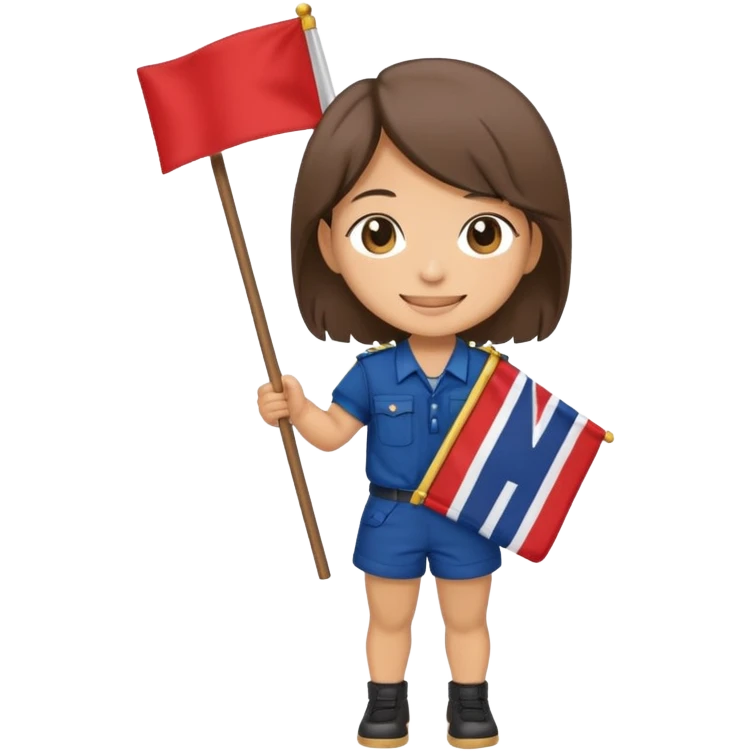 chibi 2d kemerdekaan emoji