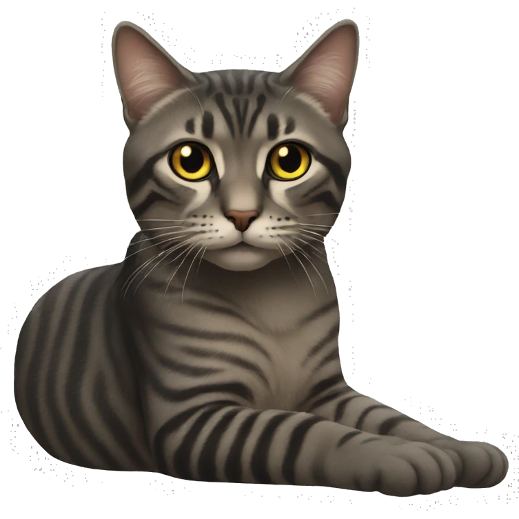 Chat nerveux  emoji
