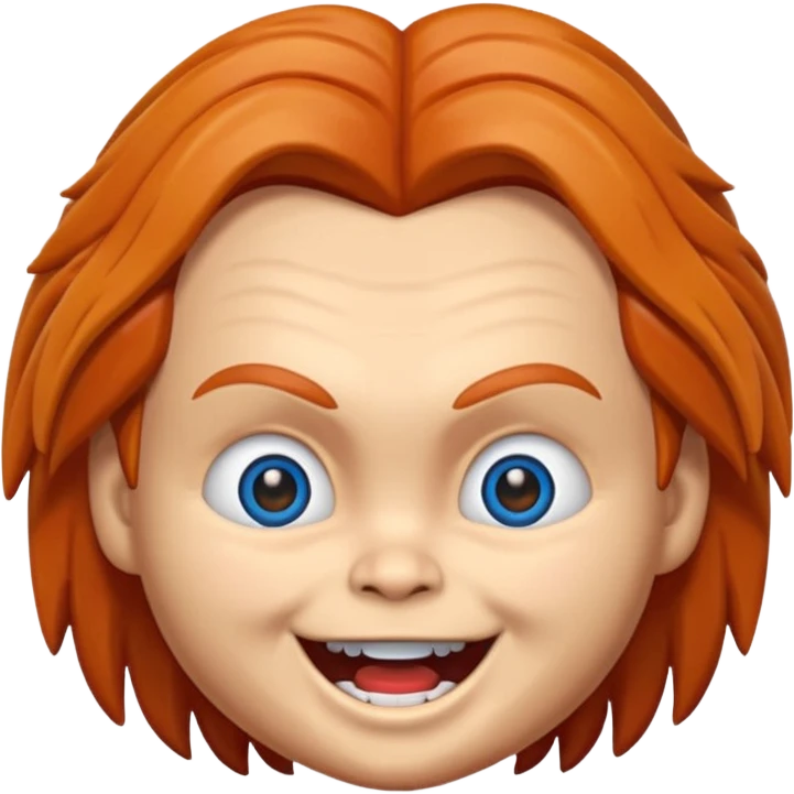 Un emojin de chuky emoji