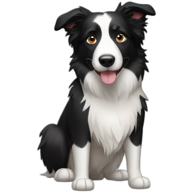 border collie emoji