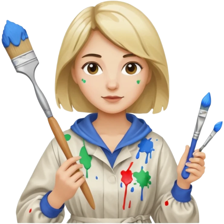 woman painter emoji