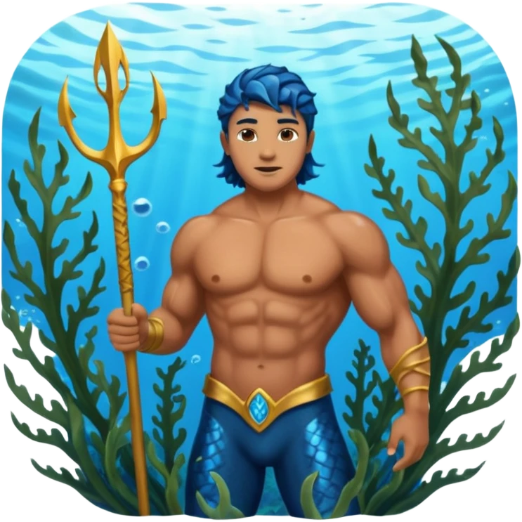 atlantis man OF THE SEA emoji