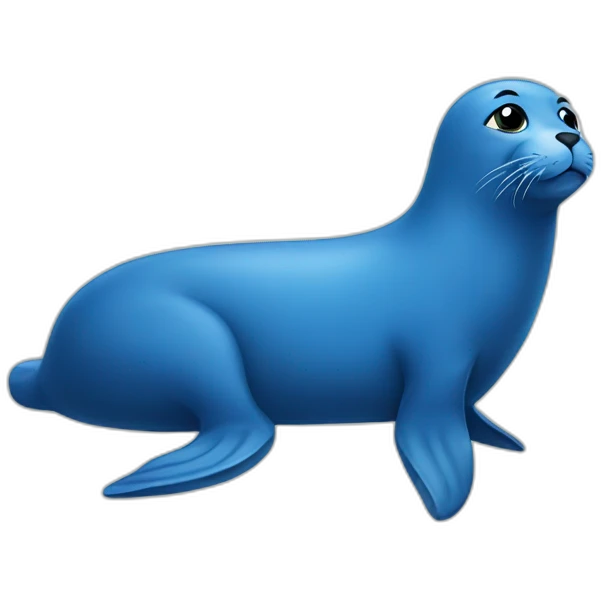 blue seal emoji
