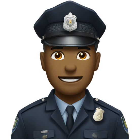 Policeman eita alligator head emoji
