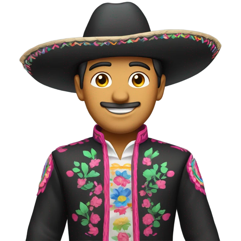 Confident Mexican emoji