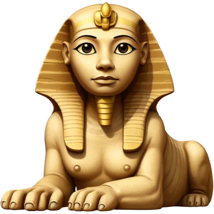 The Great Sphinx of Giza: emoji