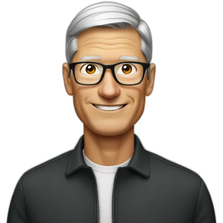 TIM cook emoji