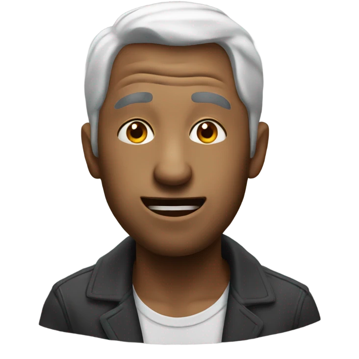 Crazy man emoji