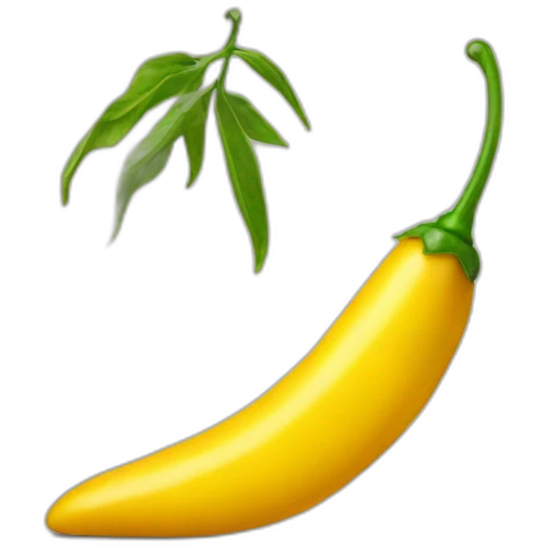 yellow chilli emoji