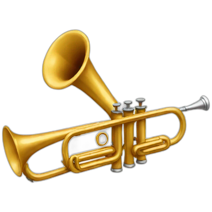 trumpet close emoji